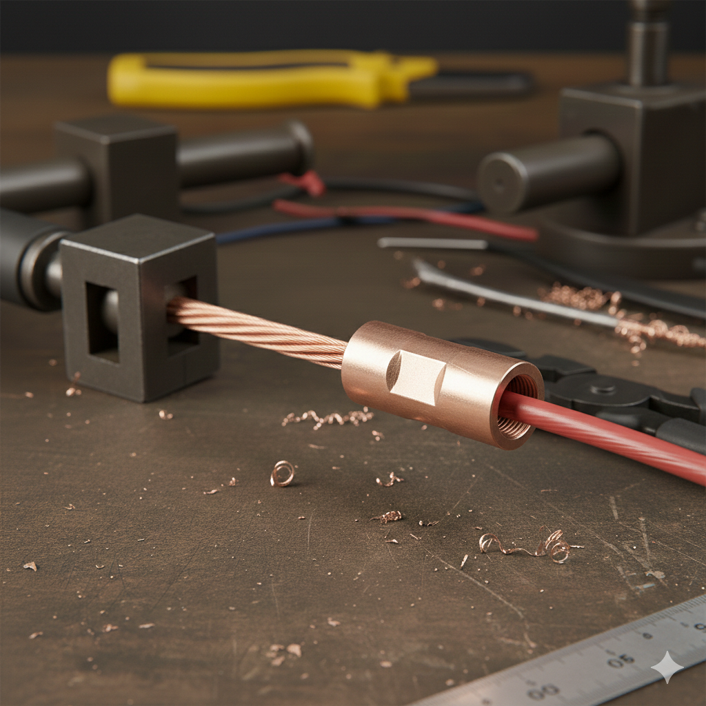 copper tube crimping lugs